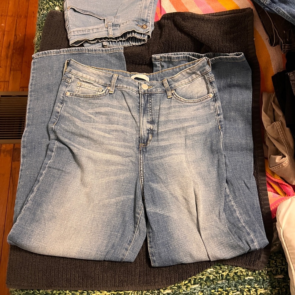 LC Lauren Conrad Light Blue Flare Jeans